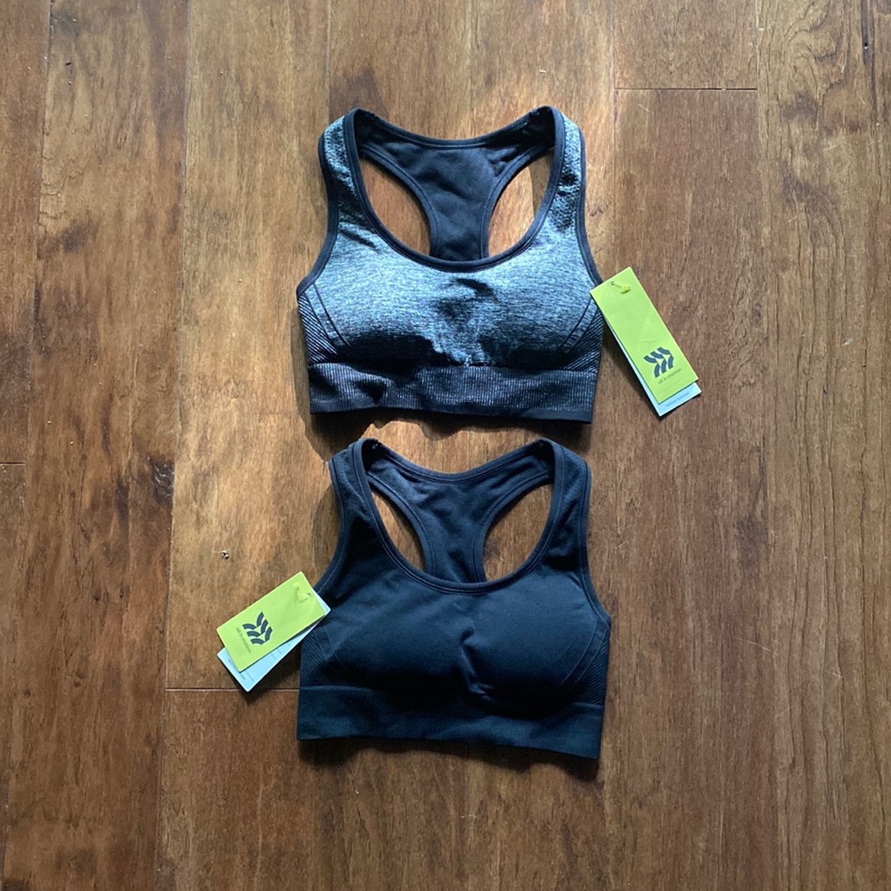 Two (2) All In Motion sports bras size small